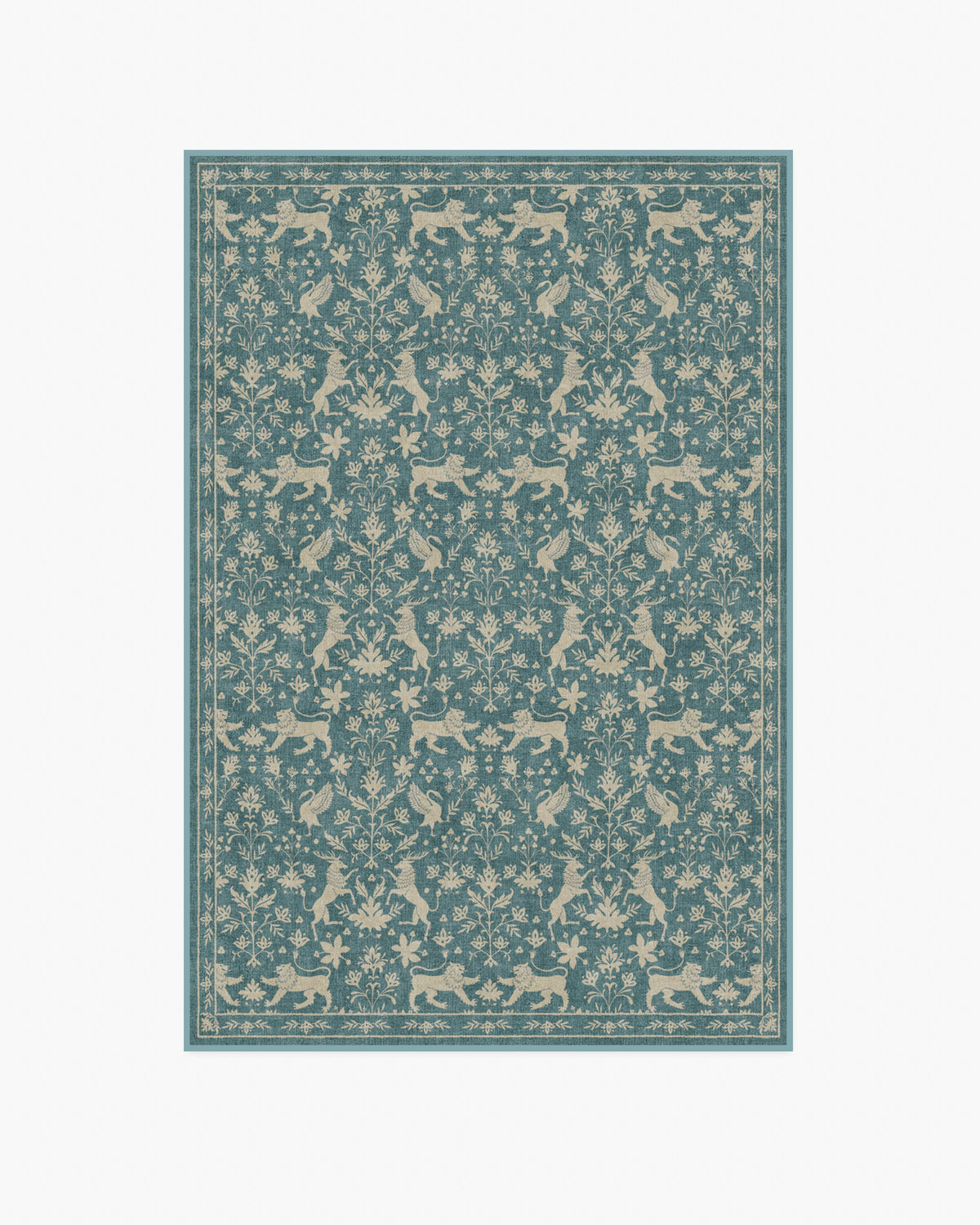 Wintermere Soft Teal Flatwoven Rug