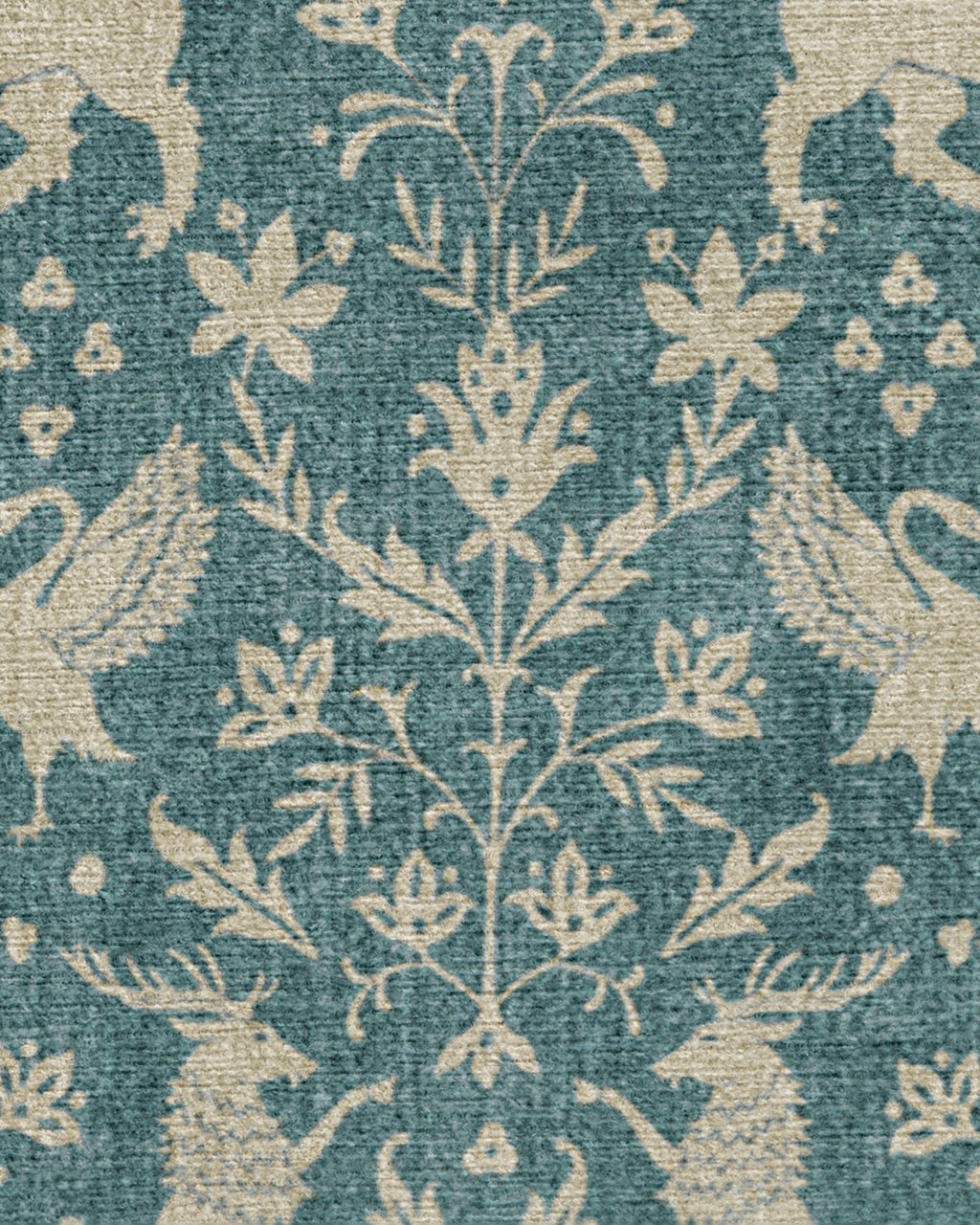 Wintermere Soft Teal Flatwoven Rug