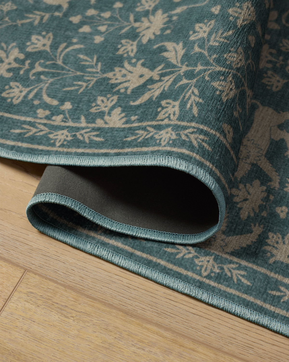 Wintermere Soft Teal Flatwoven Rug