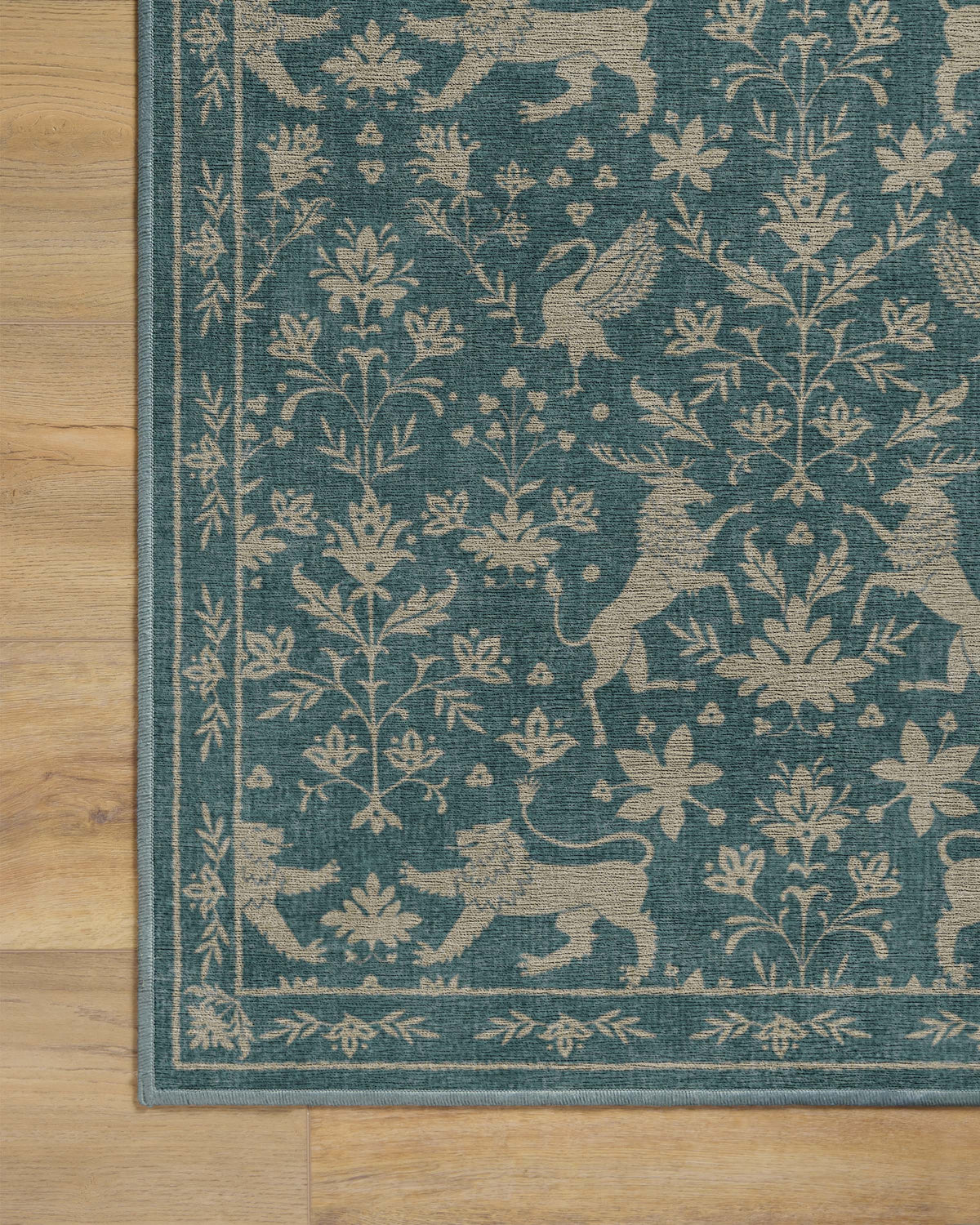 Wintermere Soft Teal Flatwoven Rug