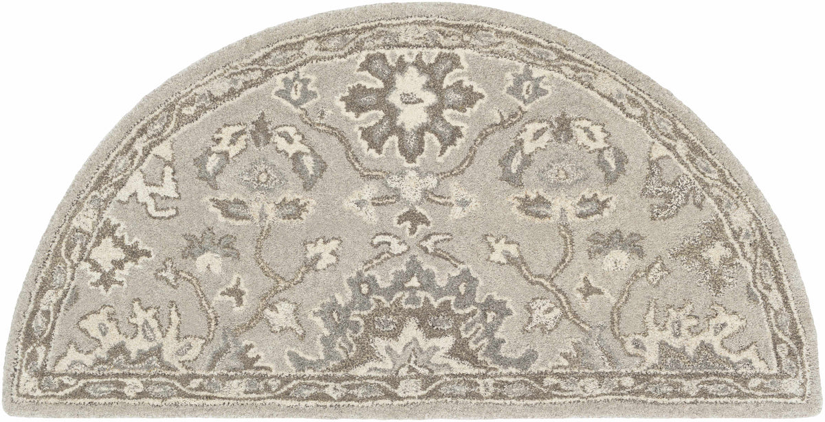 Willimantic Beige Thick Wool Rug