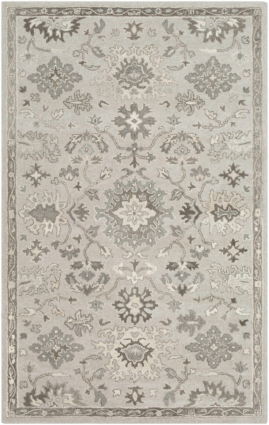 Willimantic Beige Thick Wool Rug