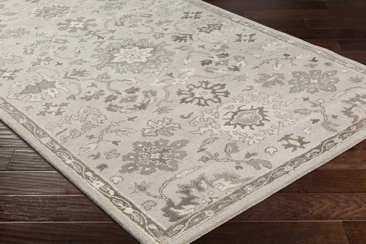 Willimantic Beige Thick Wool Rug