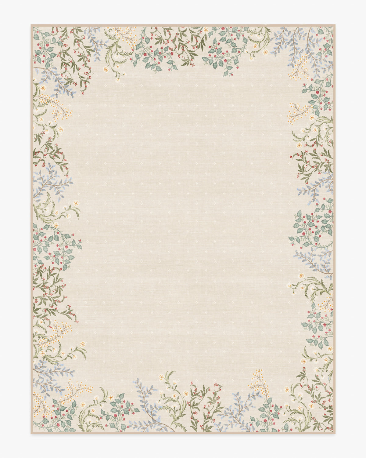 Woodland Flora Cream Rug