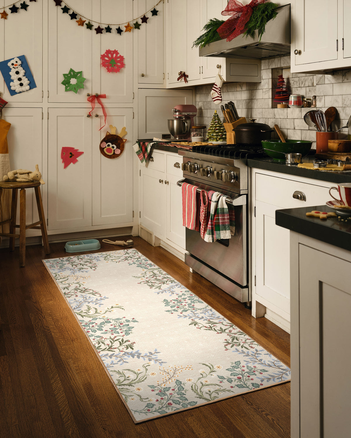 Woodland Flora Cream Rug