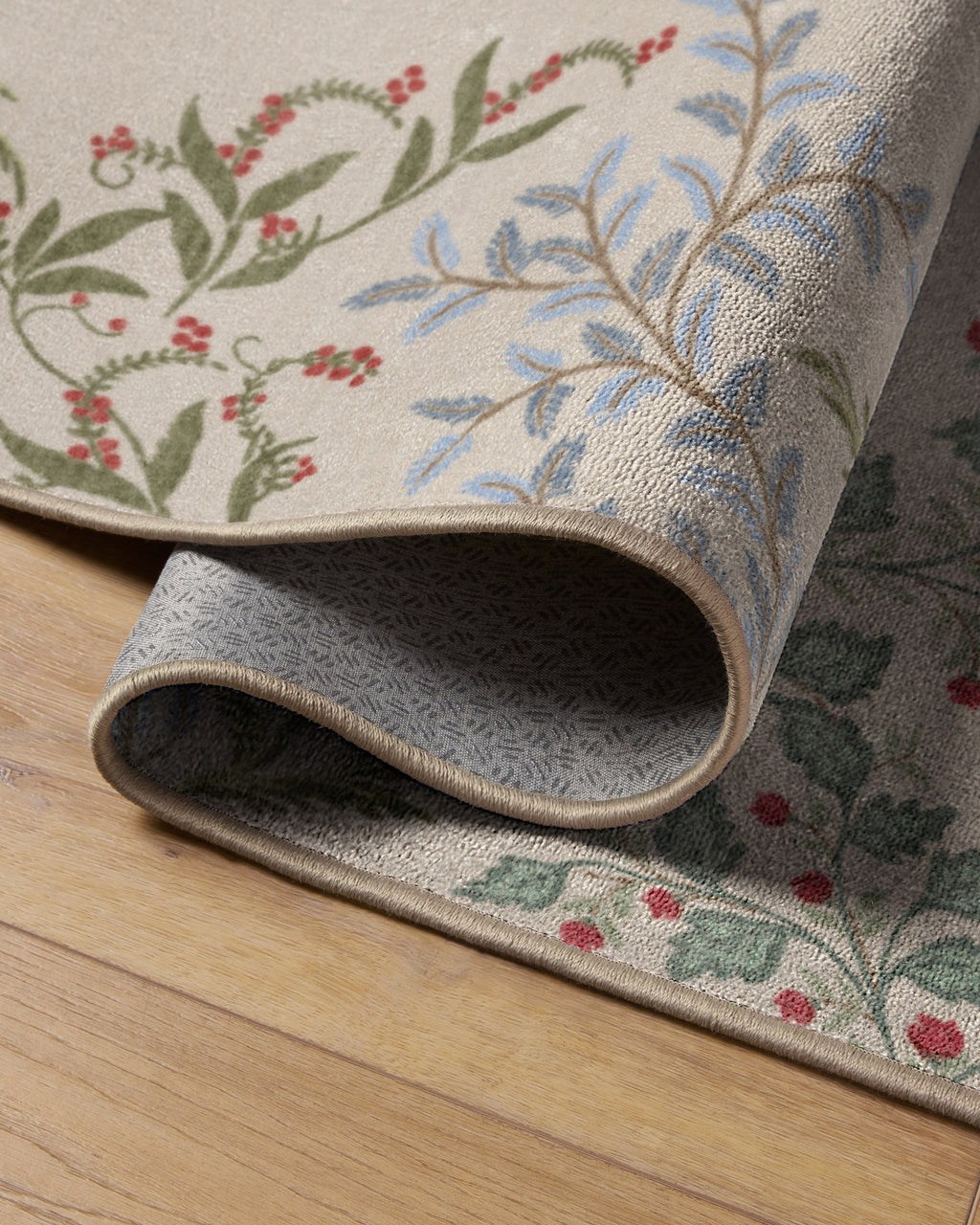 Woodland Flora Cream Rug