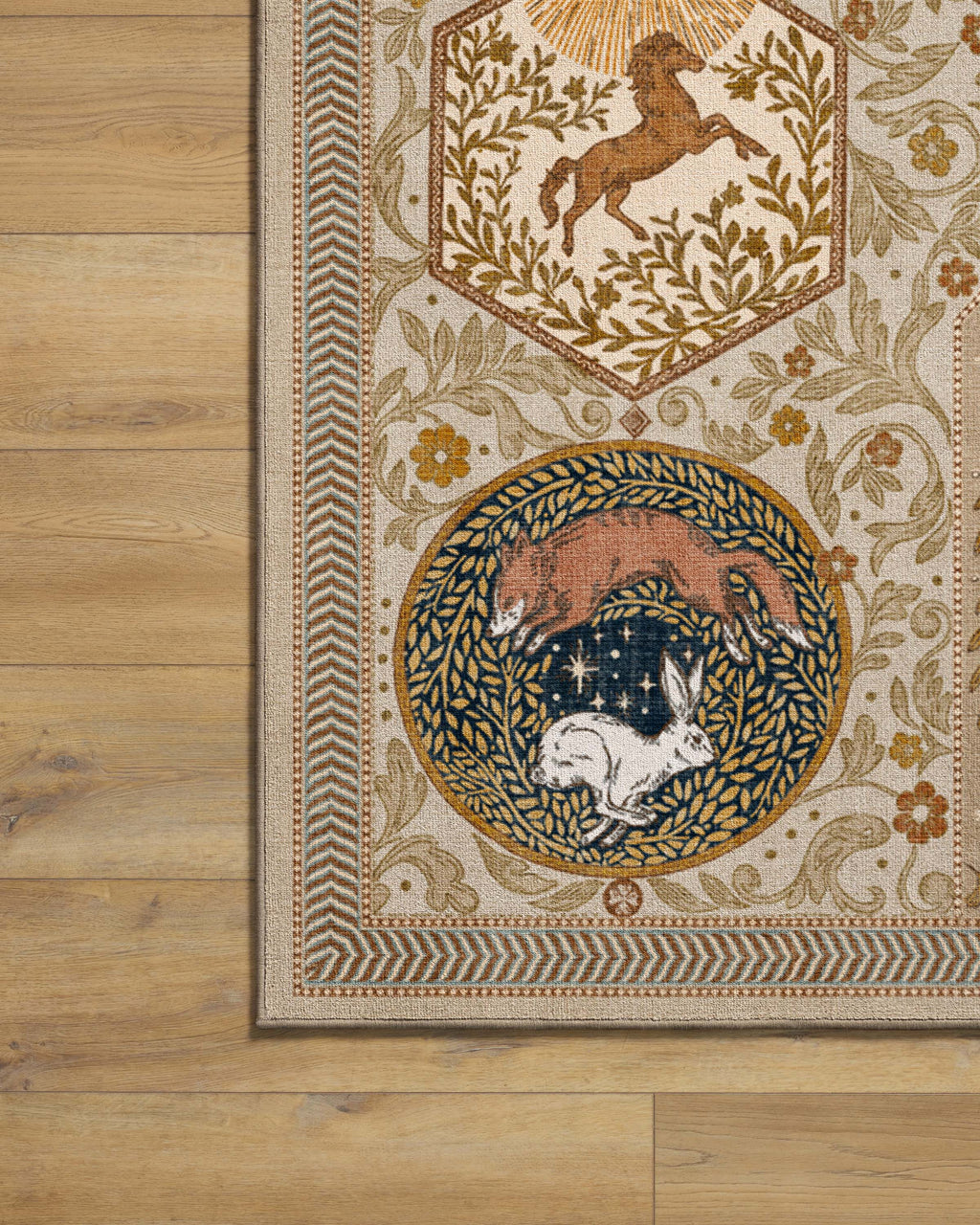 Woodland Wanderer Natural Rug
