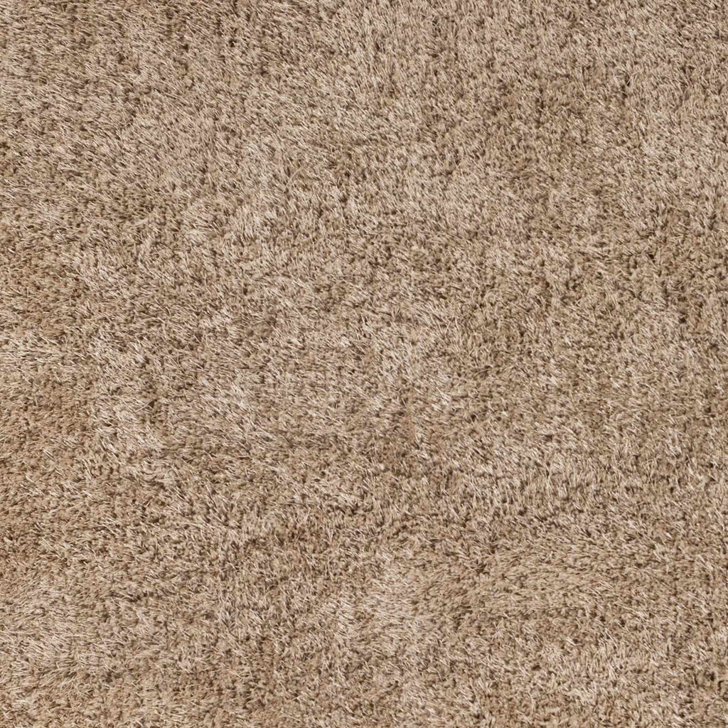 Woodridge Solid Brown Shag Area Rug - Clearance