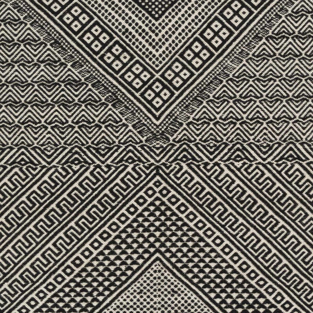 Wundowie Black&Ivory Diamond Wool Rug - Clearance