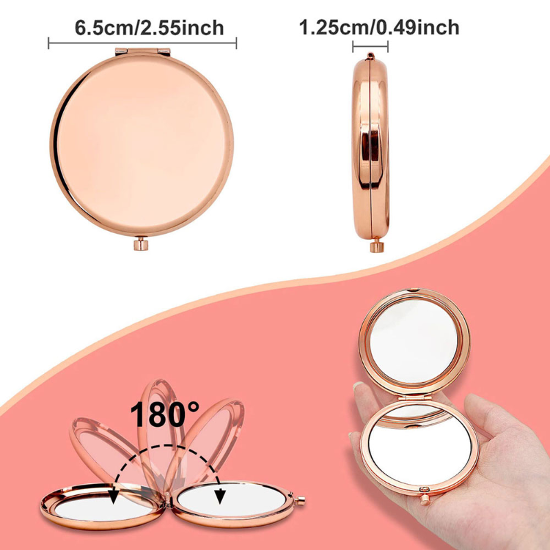 A Special Message - Personalized Compact Mirror