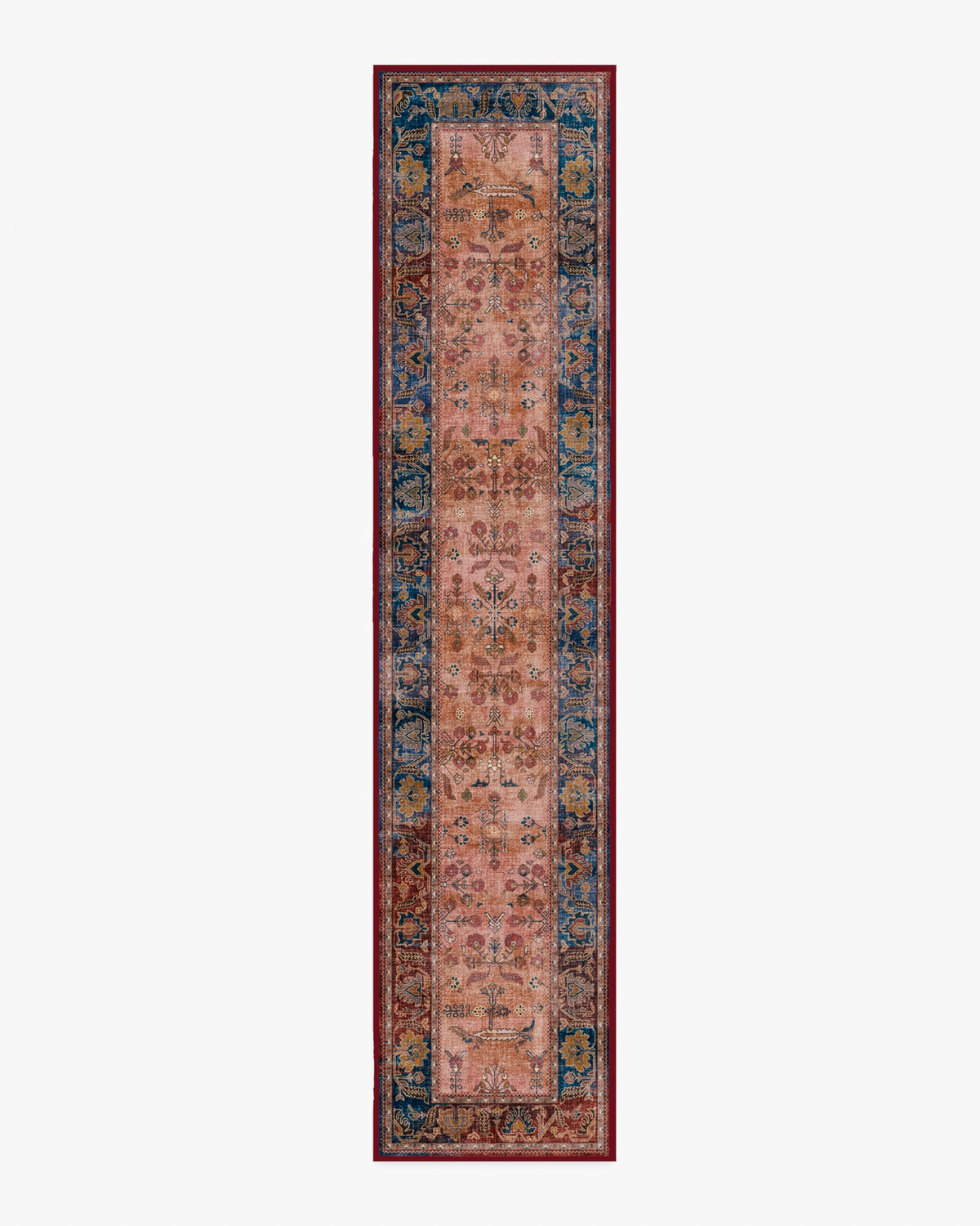 Yara Navy & Bronze Flatwoven Rug