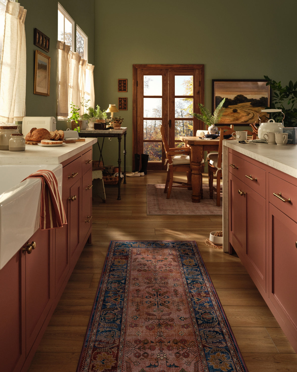 Yara Navy & Bronze Rug