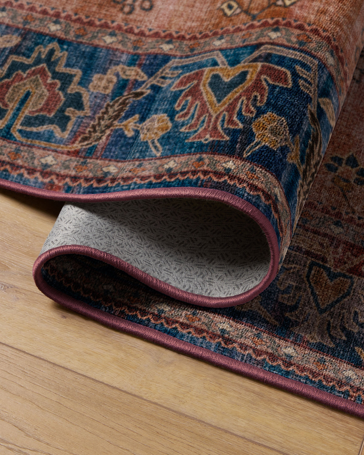 Yara Navy & Bronze Rug