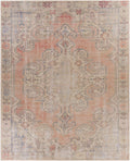 Yetminster Traditional Distressed Peach Rug - Clearance