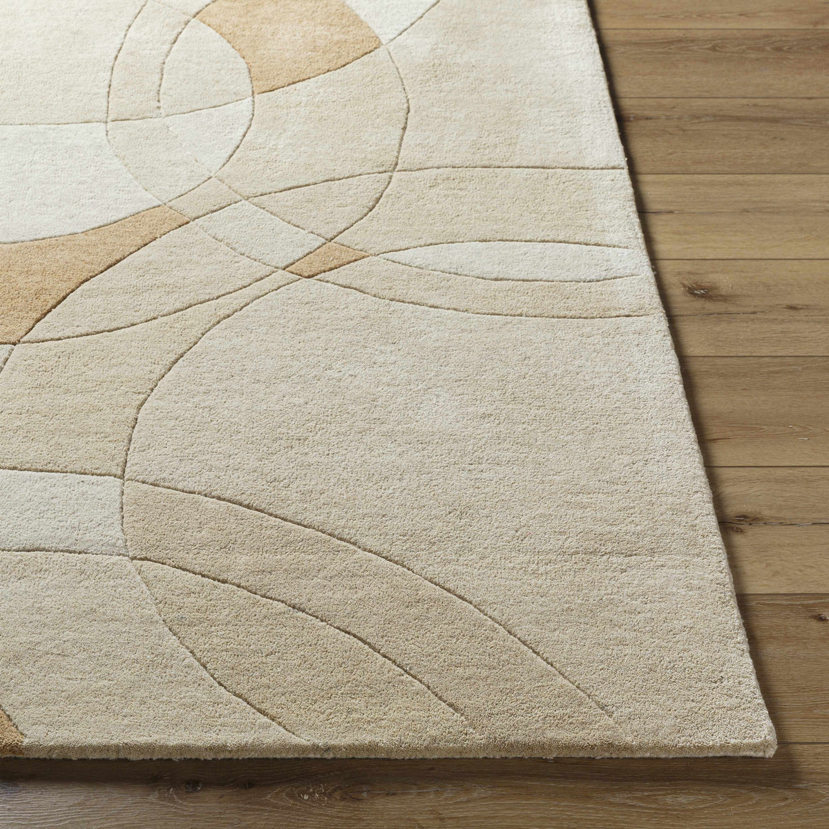 Yaxha Modern Wool Rug - Clearance