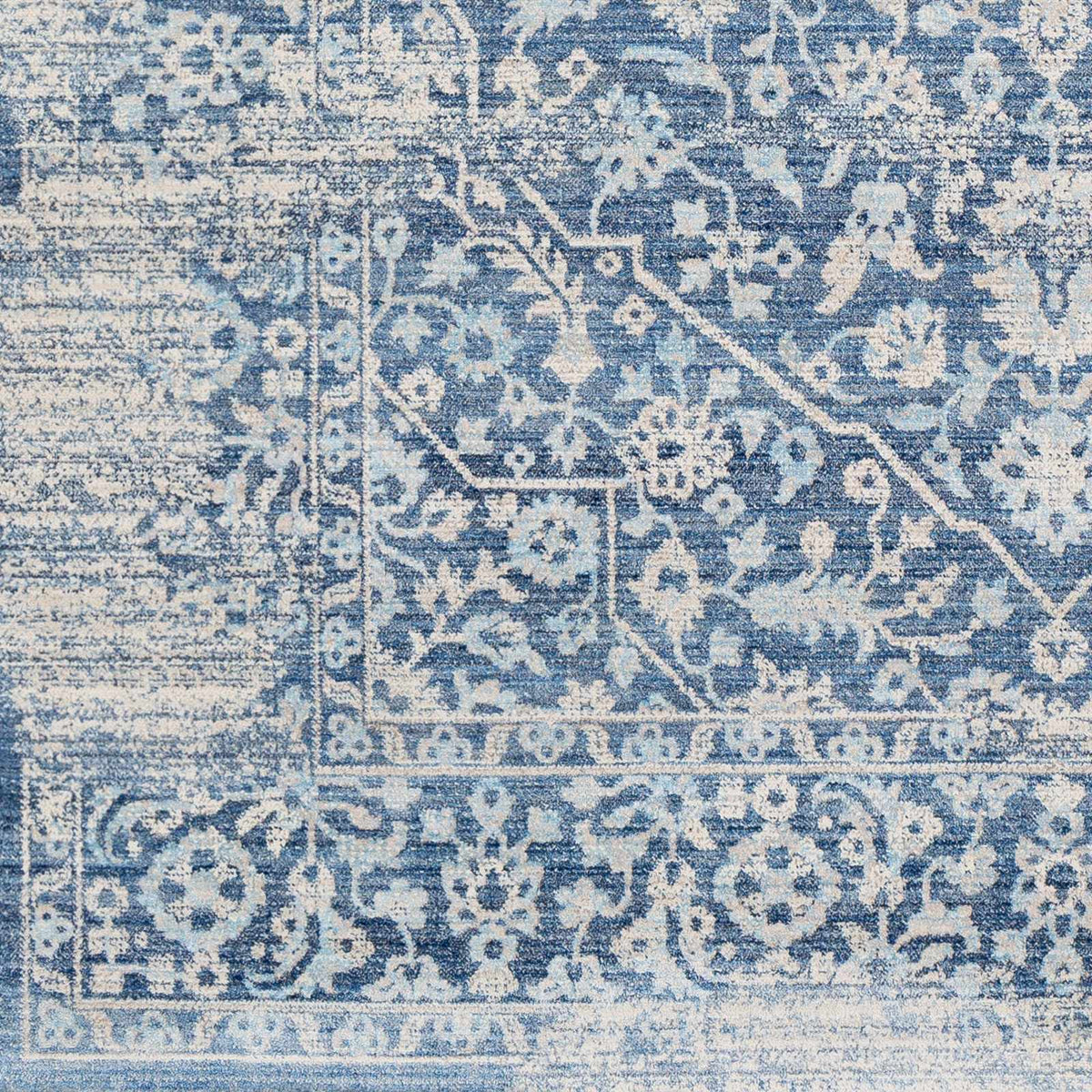 Yorkana Distressed Blue Rug - Clearance