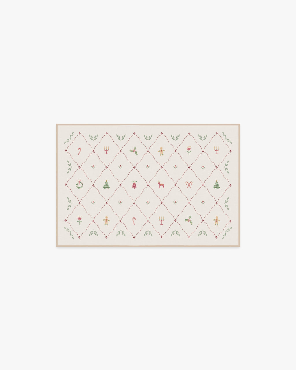 Yuletide Cream Rug