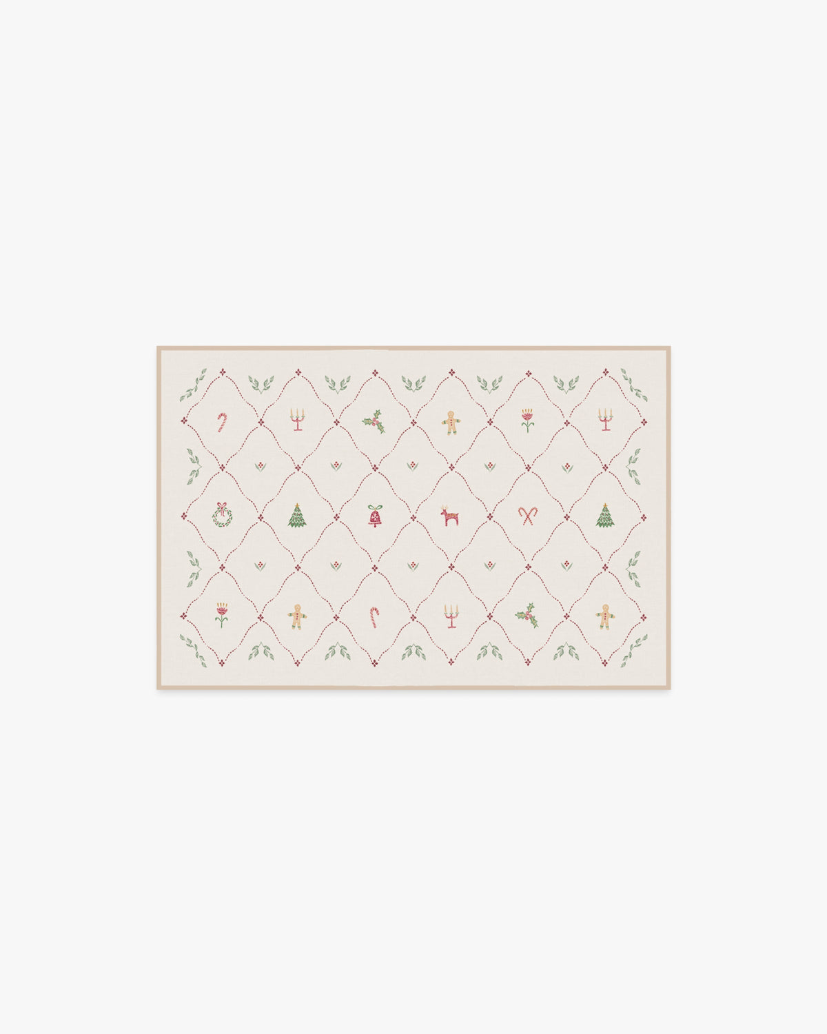 Yuletide Cream Rug