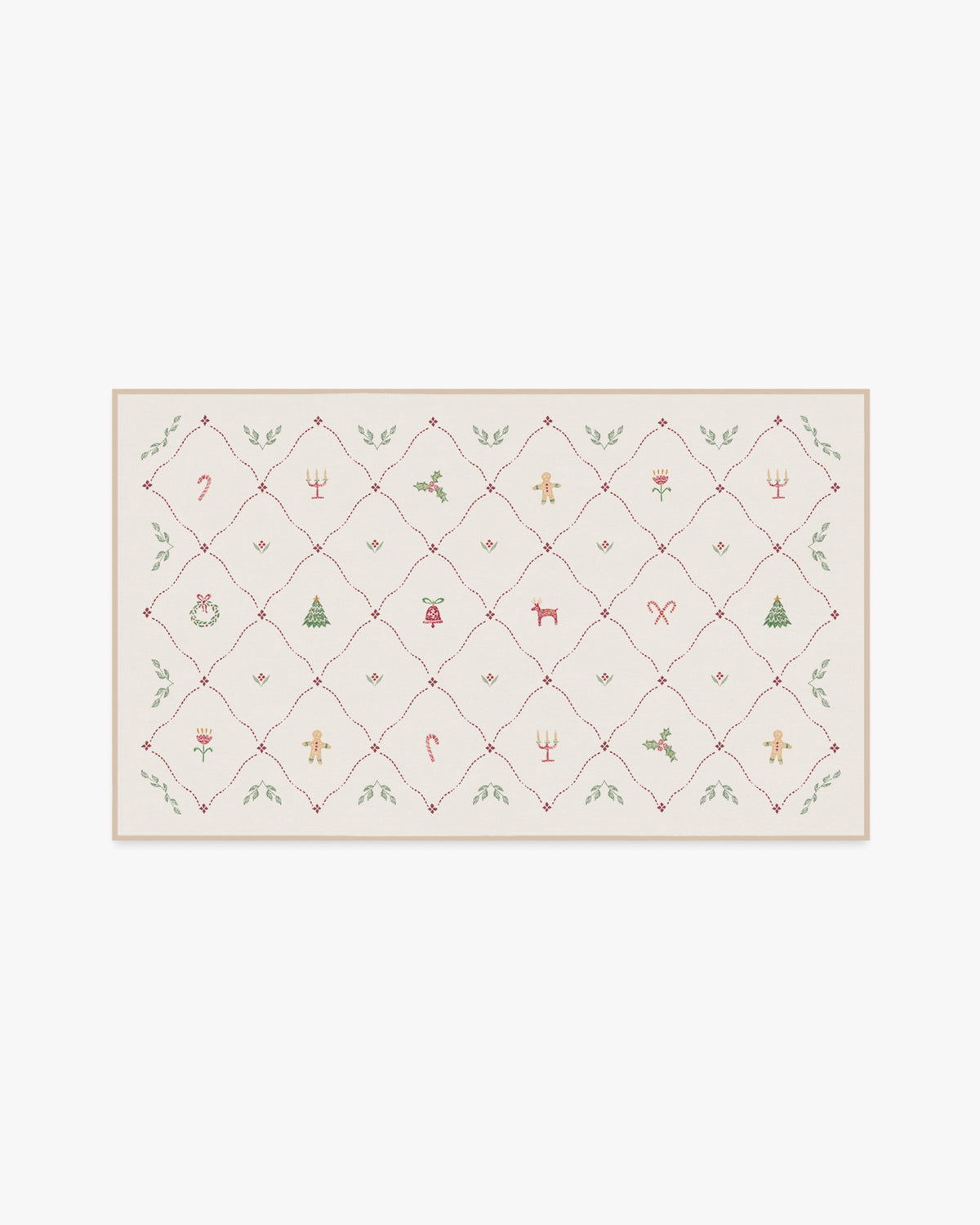 Yuletide Cream Rug
