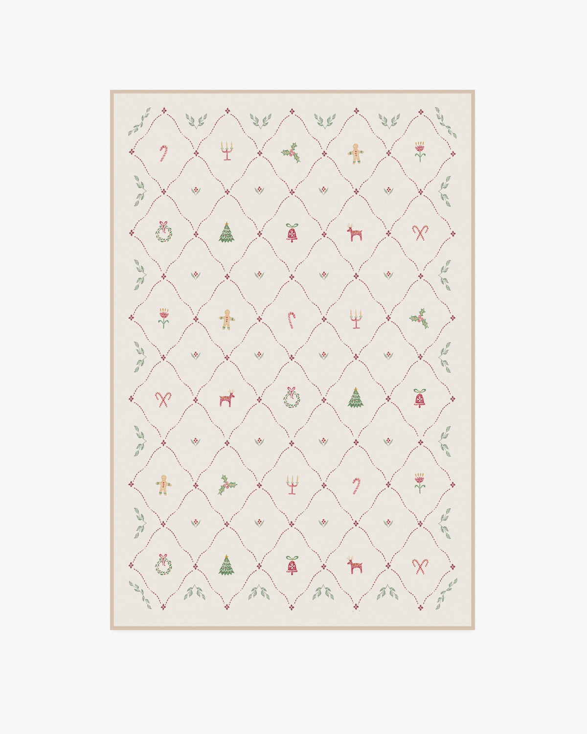 Yuletide Cream Rug