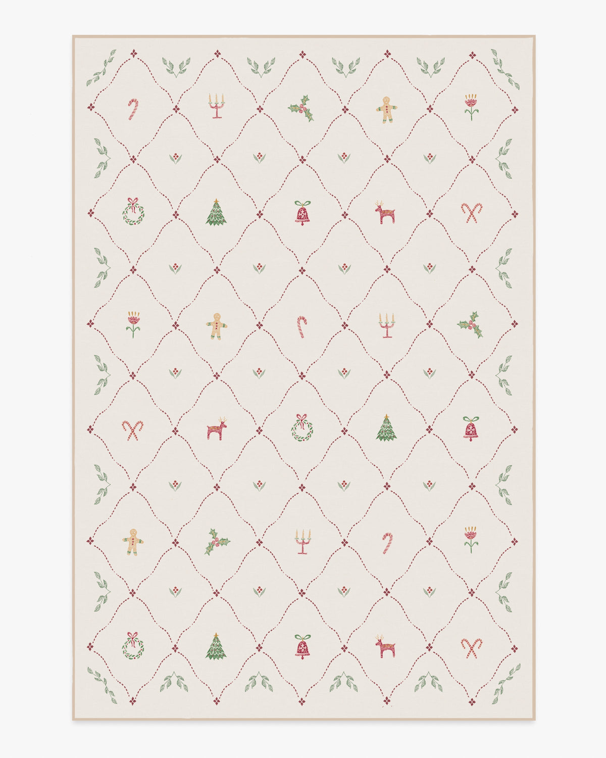 Yuletide Cream Rug