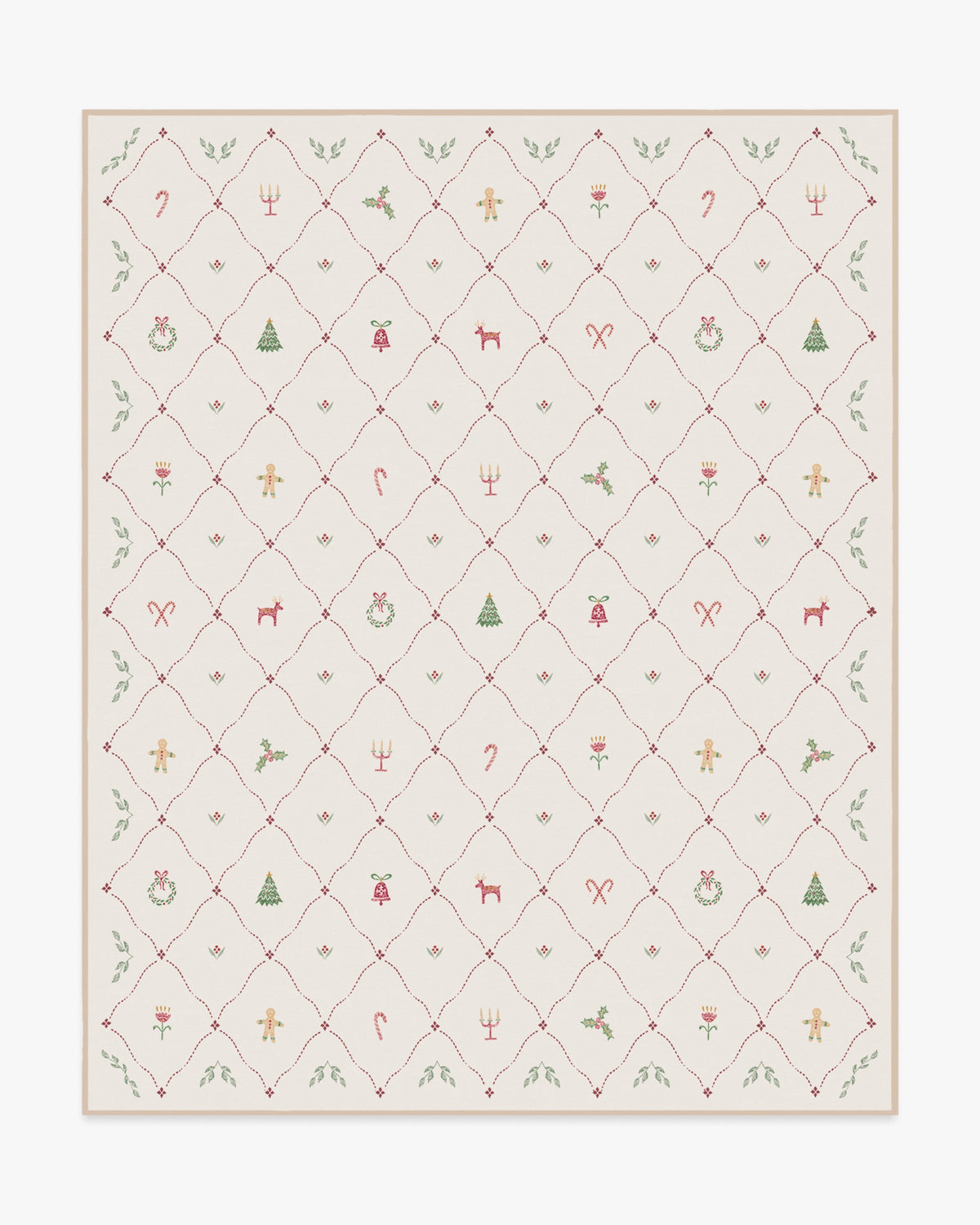 Yuletide Cream Rug