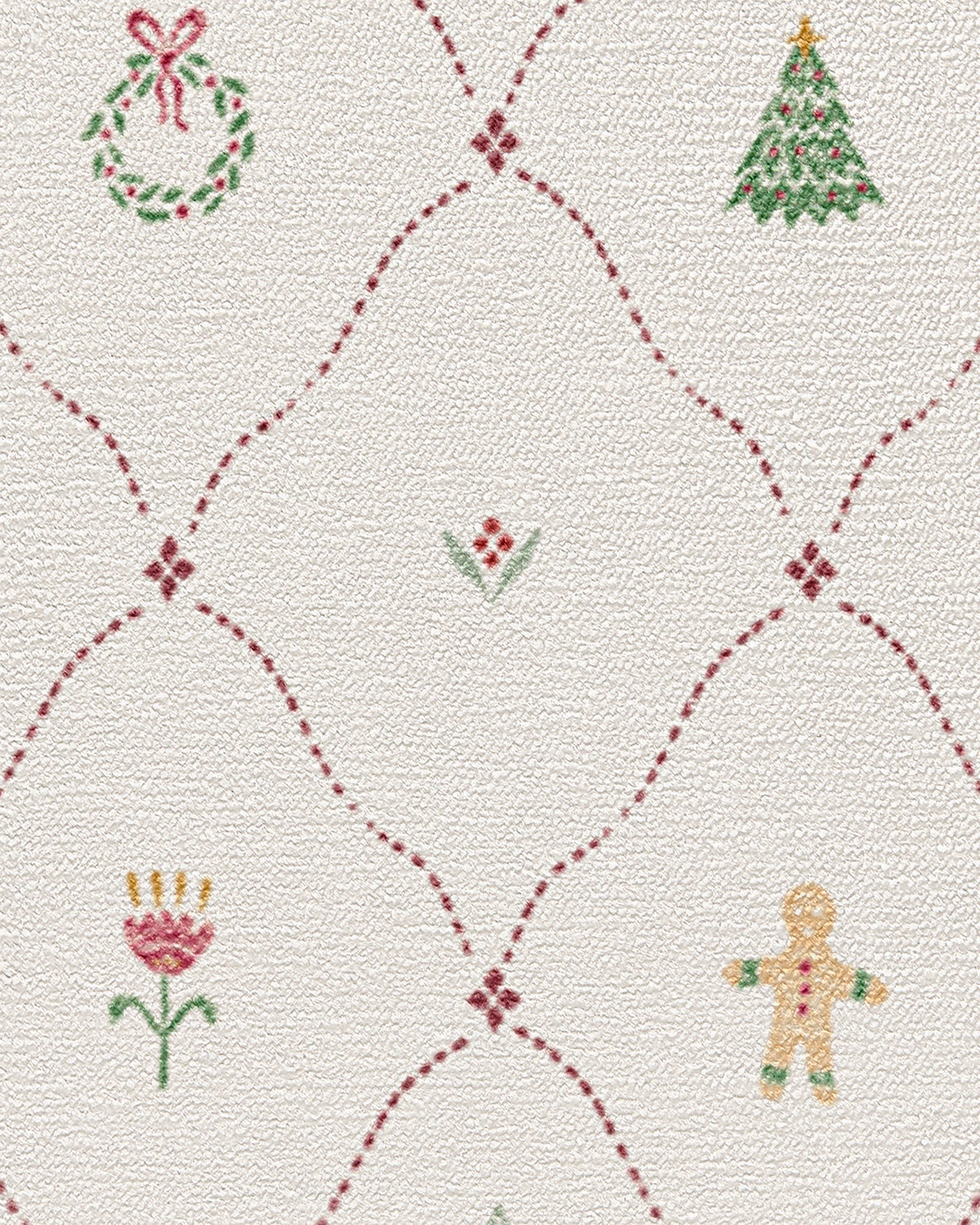 Yuletide Cream Rug