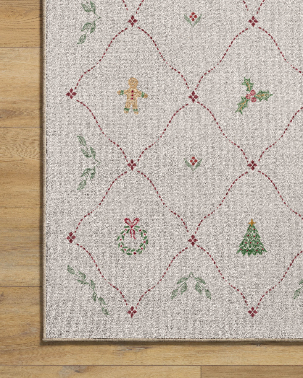 Yuletide Cream Rug