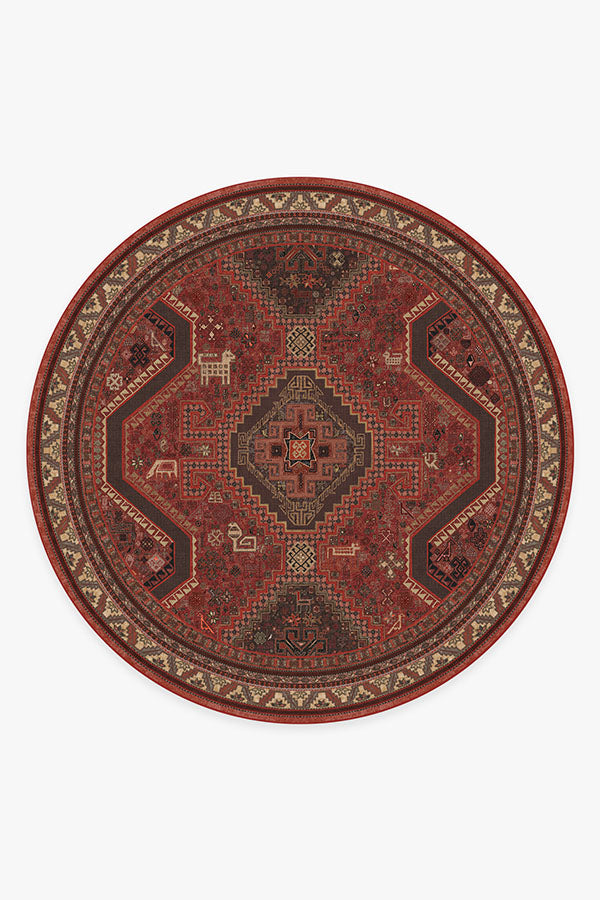 Zareen Scarlet Red Rug