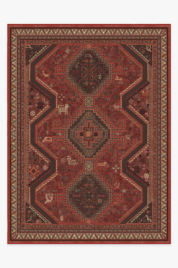 Zareen Scarlet Red Rug