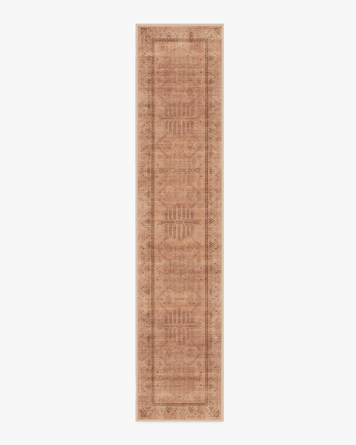 Zariah Rose & Rust Flatwoven Rug