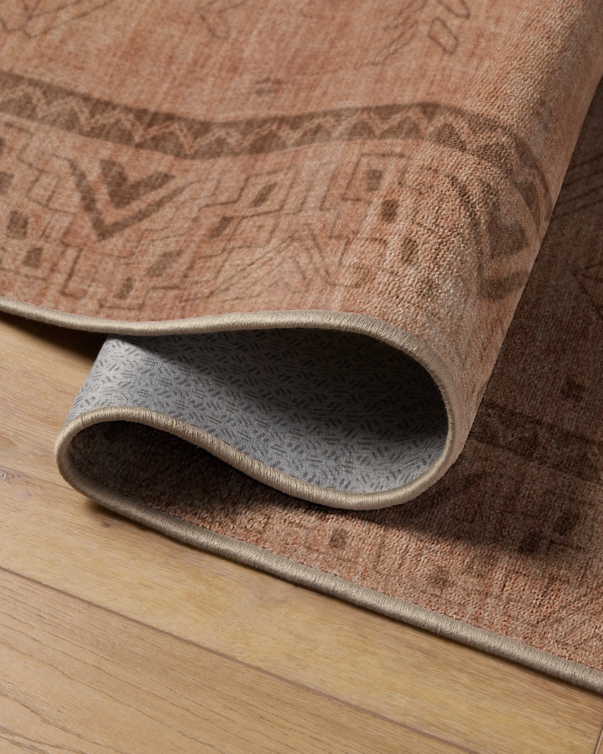 Zariah Rose & Rust Rug