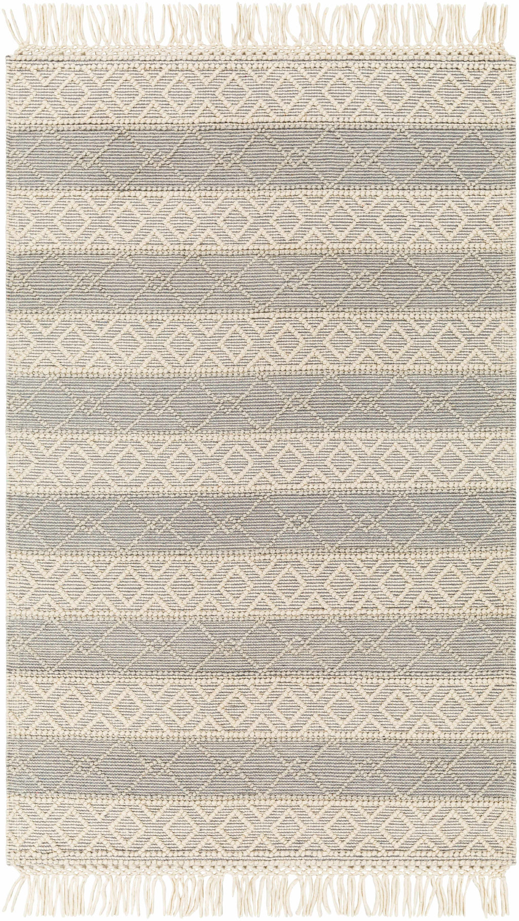 Zaza Wool Rug with Tassels - Clearance