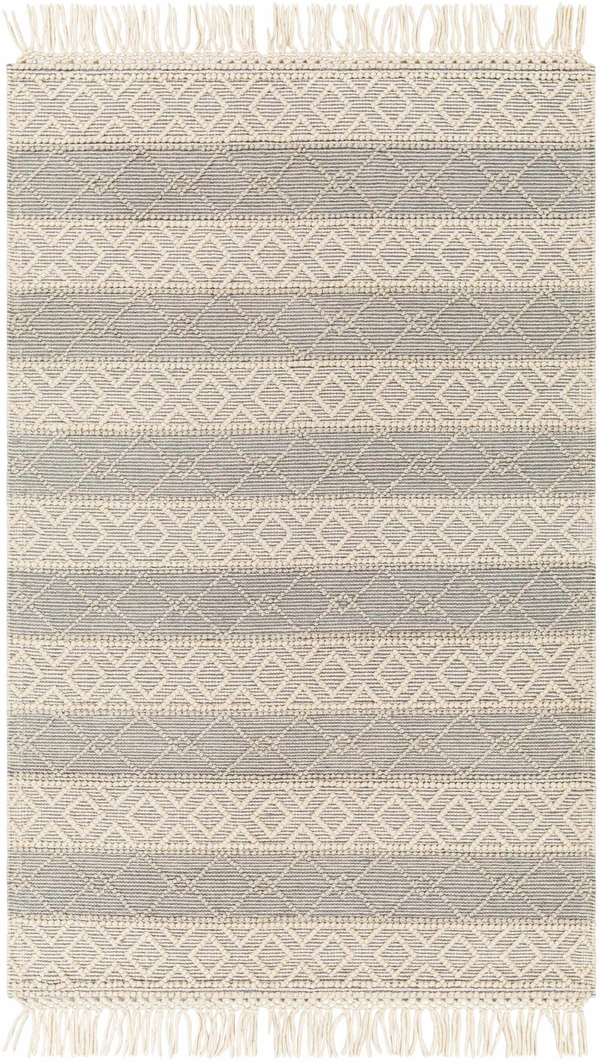 Zaza Wool Rug with Tassels - Clearance