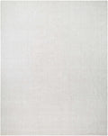 Zareh Off White Solid Area Rug - Clearance