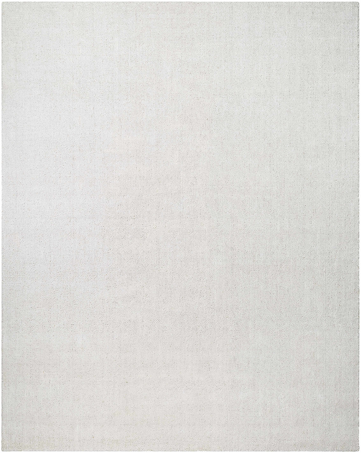 Zareh Off White Solid Area Rug - Clearance