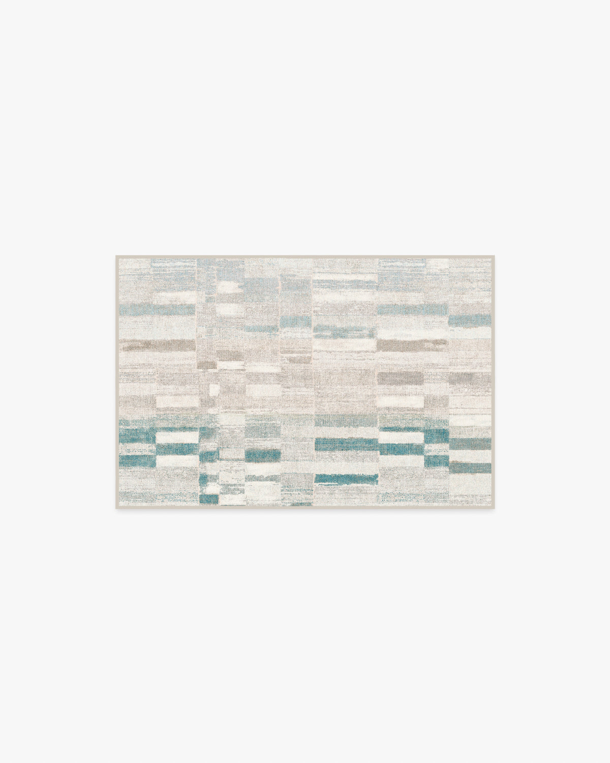 Zellige Blue Flatwoven Rug
