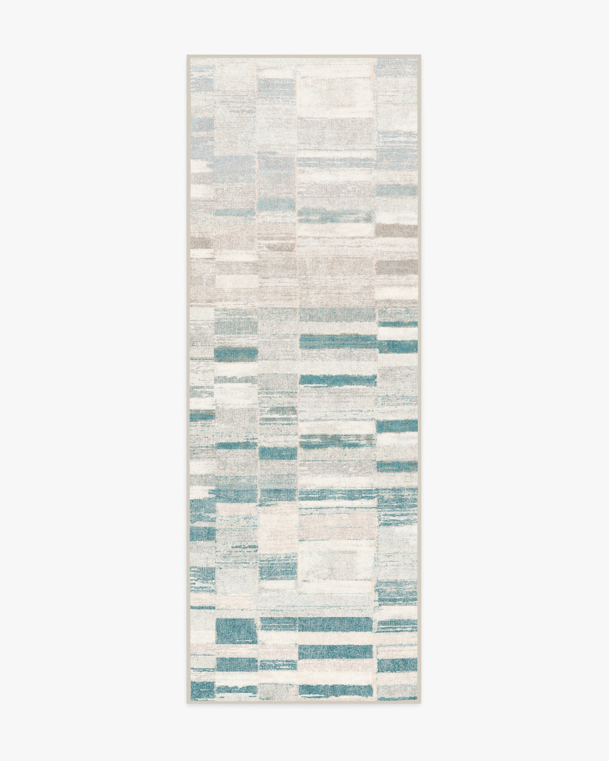 Zellige Blue Flatwoven Rug