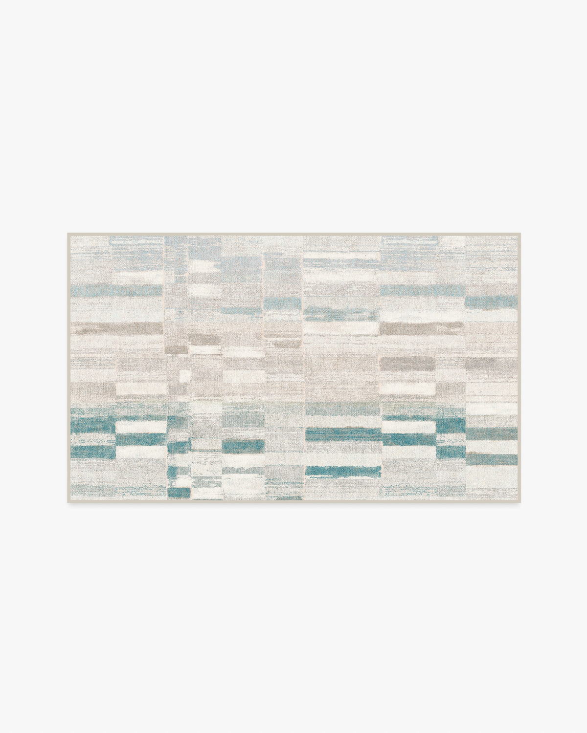 Zellige Blue Flatwoven Rug