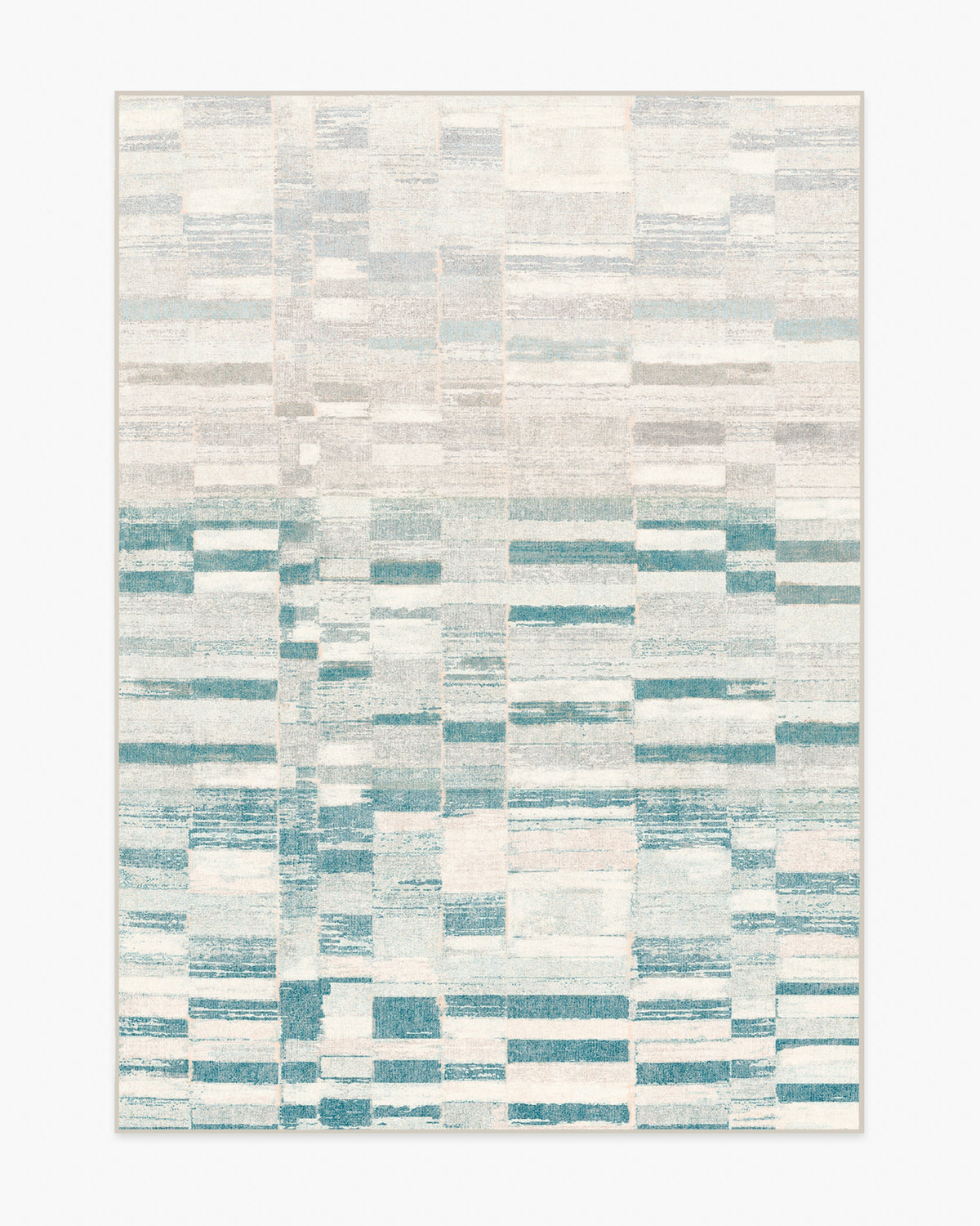 Zellige Blue Flatwoven Rug