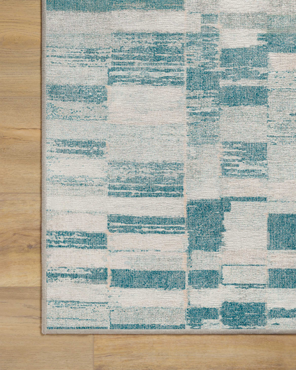 Zellige Blue Flatwoven Rug