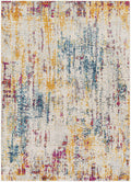 Zellwood Colorful Stripes Area Carpet - Clearance
