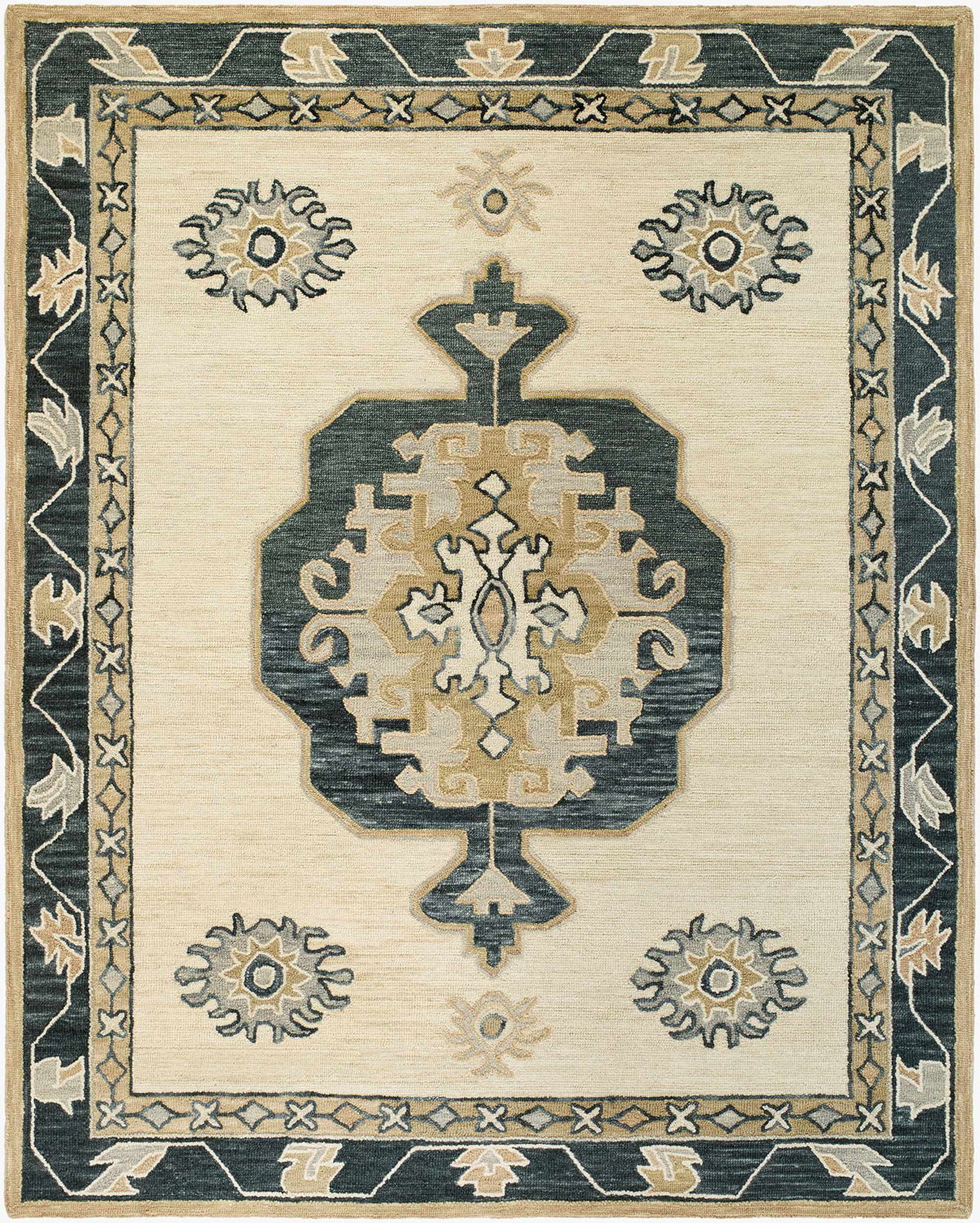 Sytela Global Bohemian Handmade Area Rug