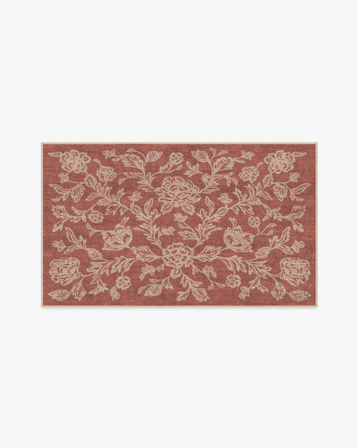 Zinnia Terracotta Flatwoven Rug