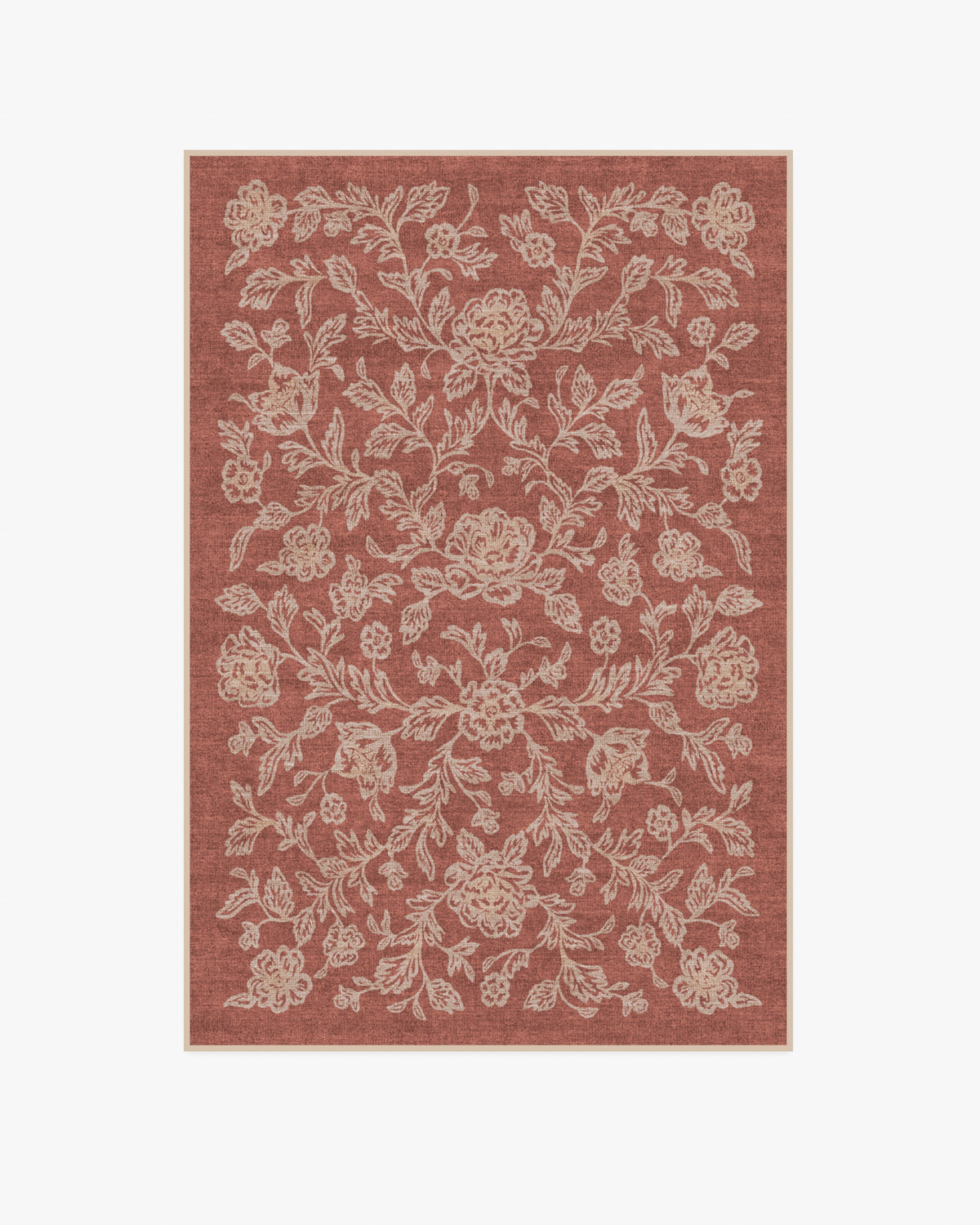 Zinnia Terracotta Flatwoven Rug