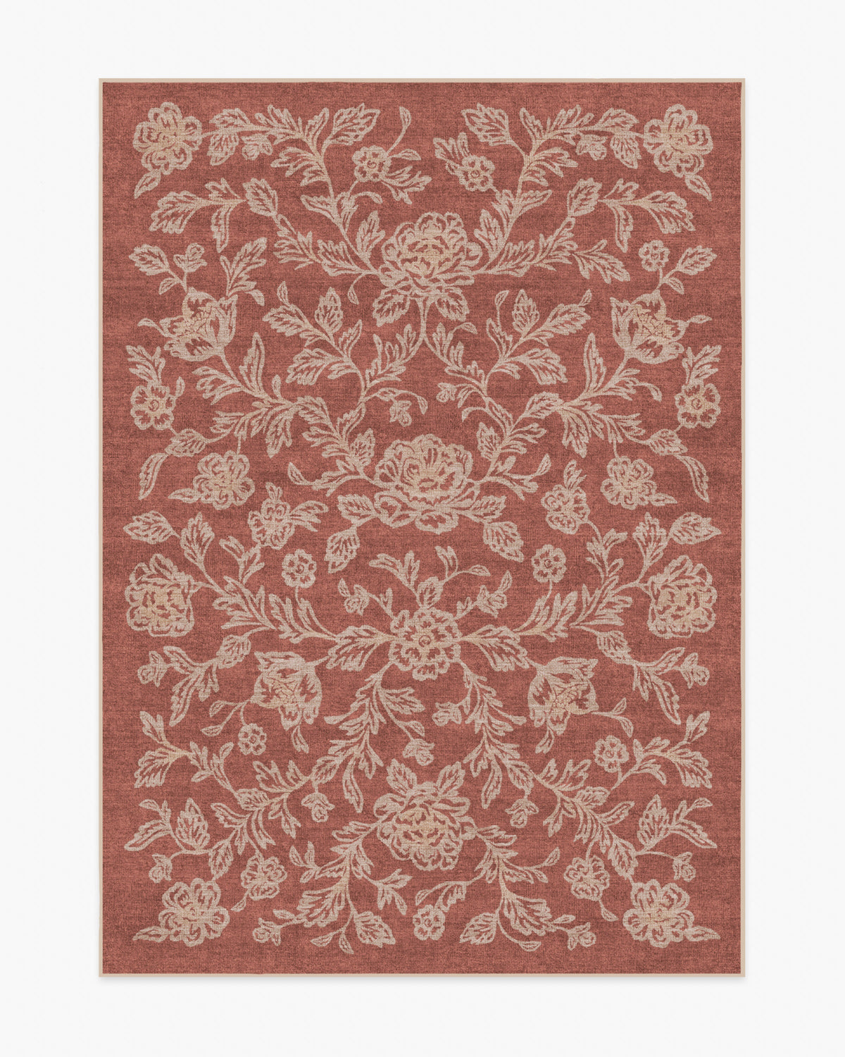 Zinnia Terracotta Flatwoven Rug