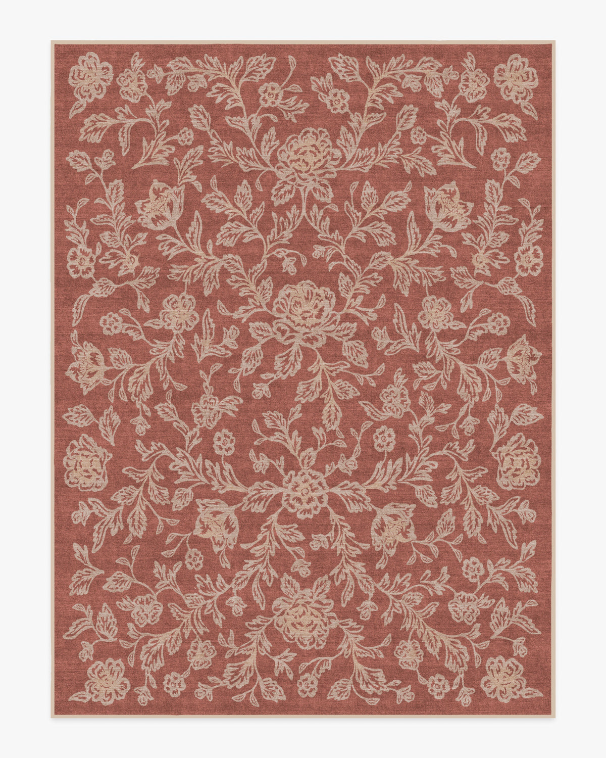 Zinnia Terracotta Flatwoven Rug