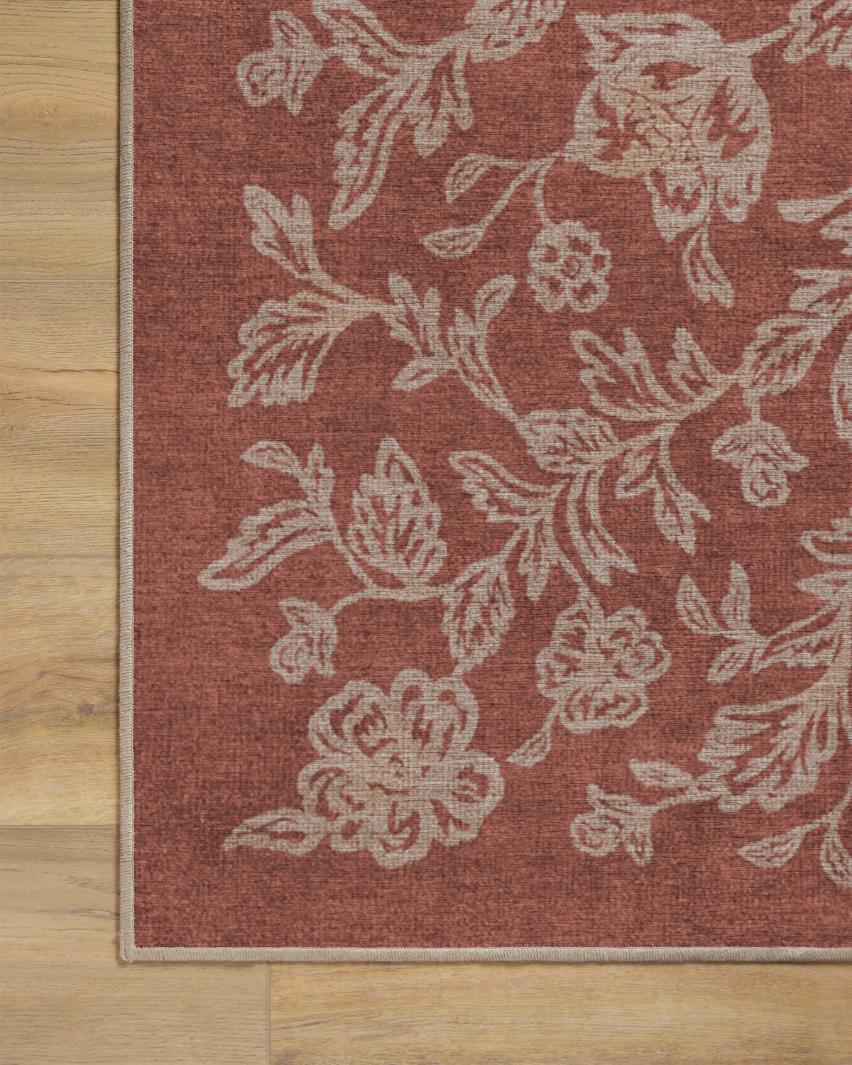 Zinnia Terracotta Flatwoven Rug