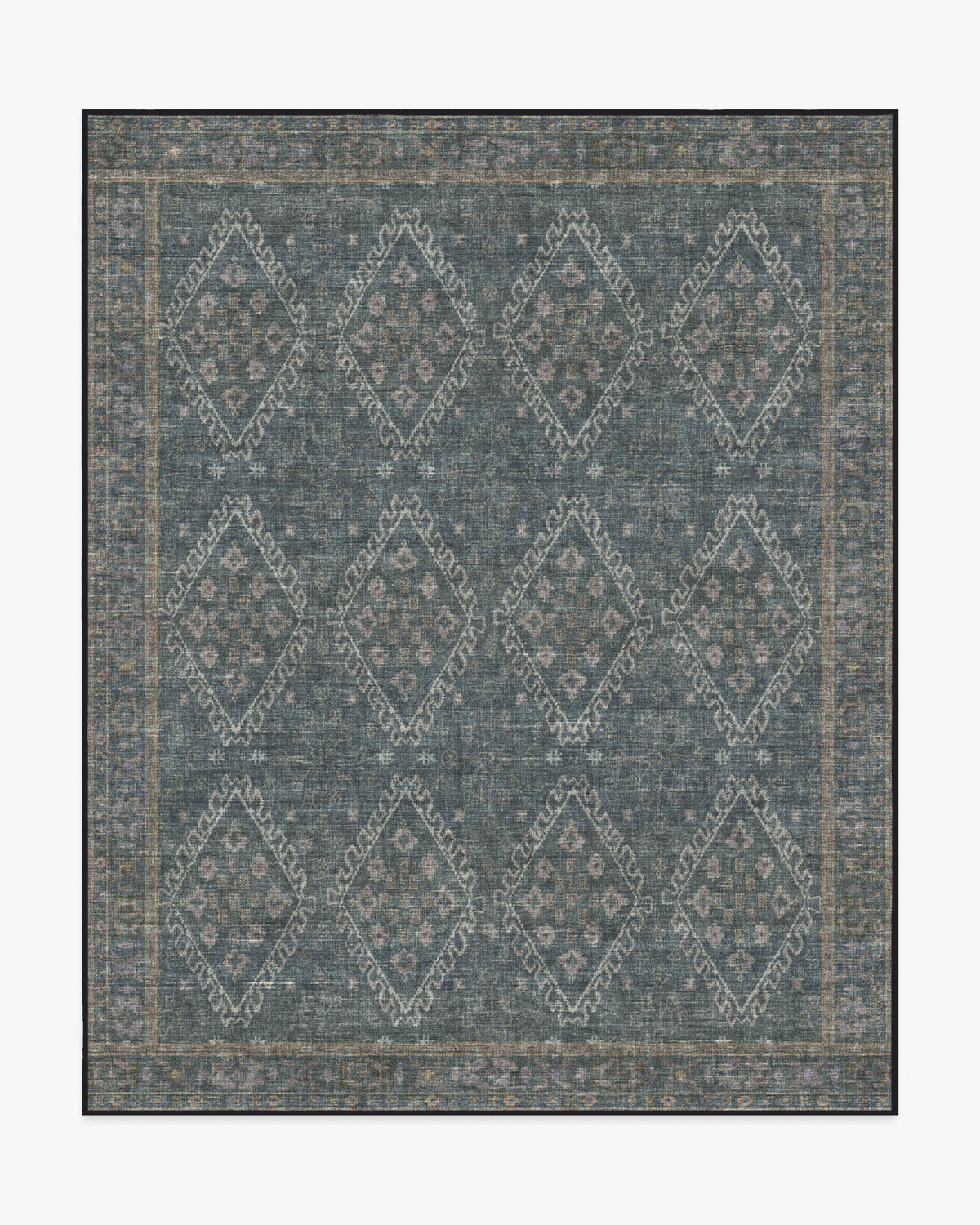 Zosia Black Flatwoven Rug