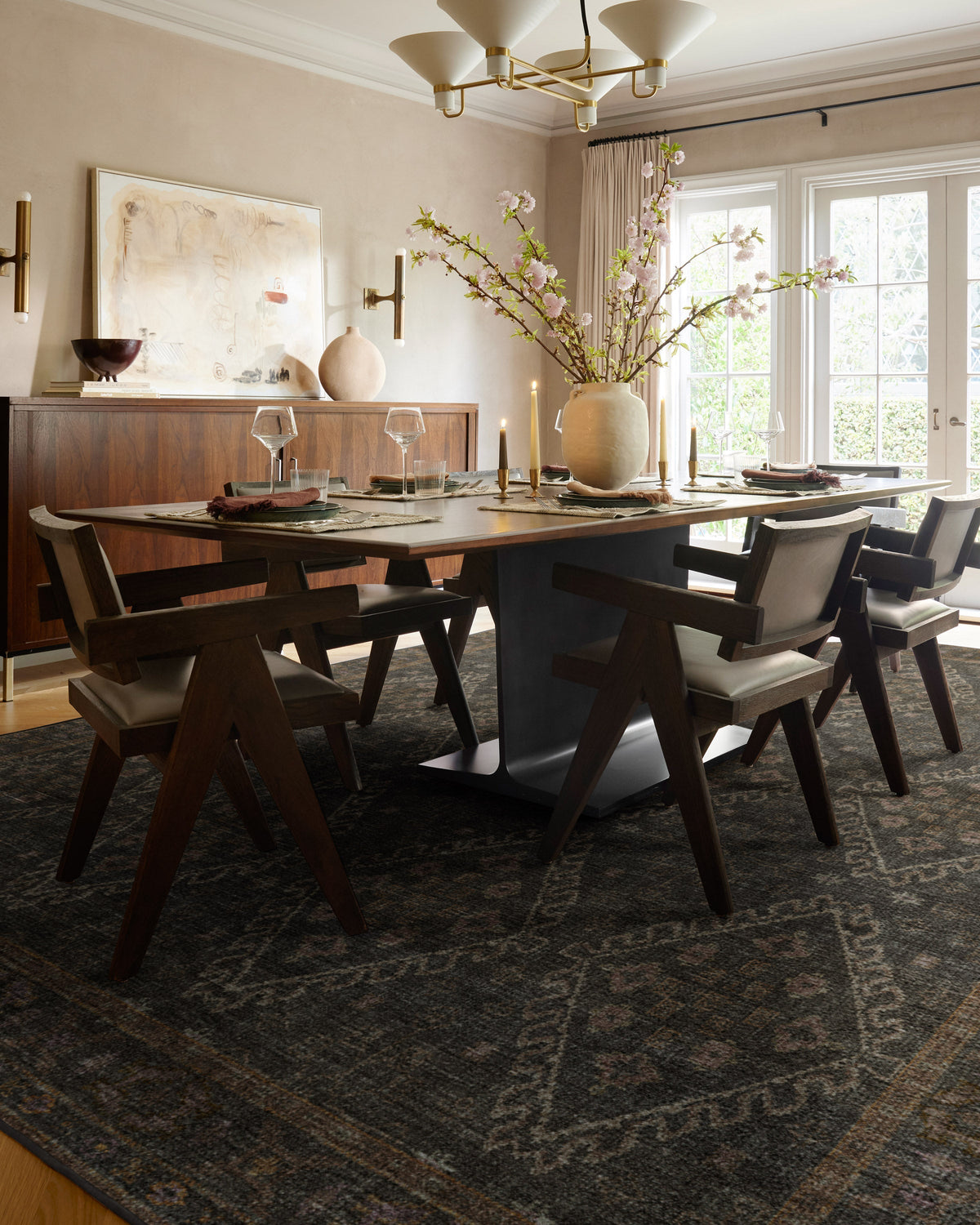 Zosia Black Rug